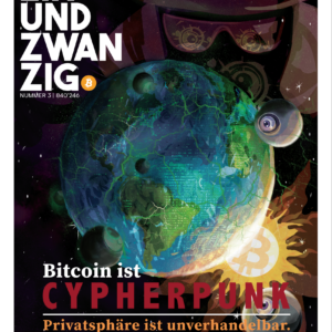Block: 840’246 Bitcoin ist Cypherpunk. #FreeAssange #21magazin